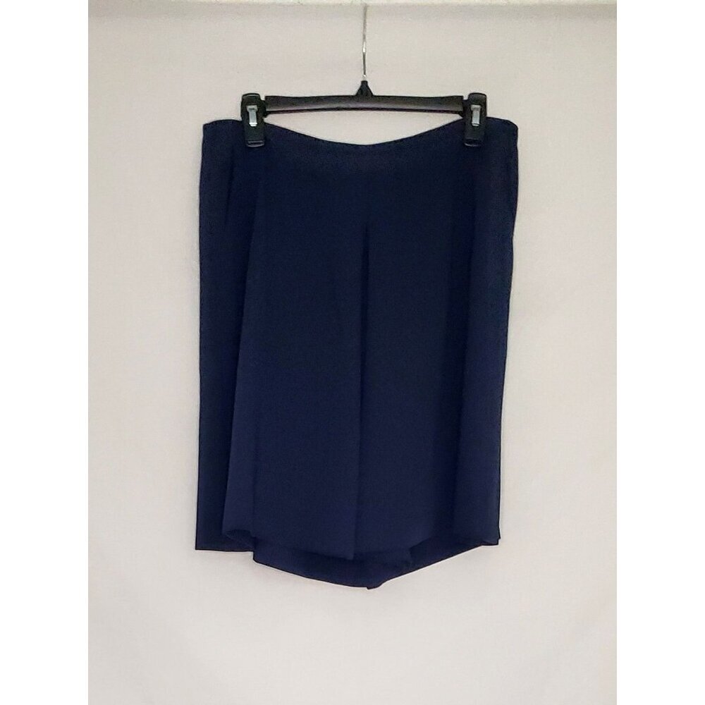 Lauren Ralph Lauren Petite Dress Shorts Navy Size 10 Womens Loose fit shorts